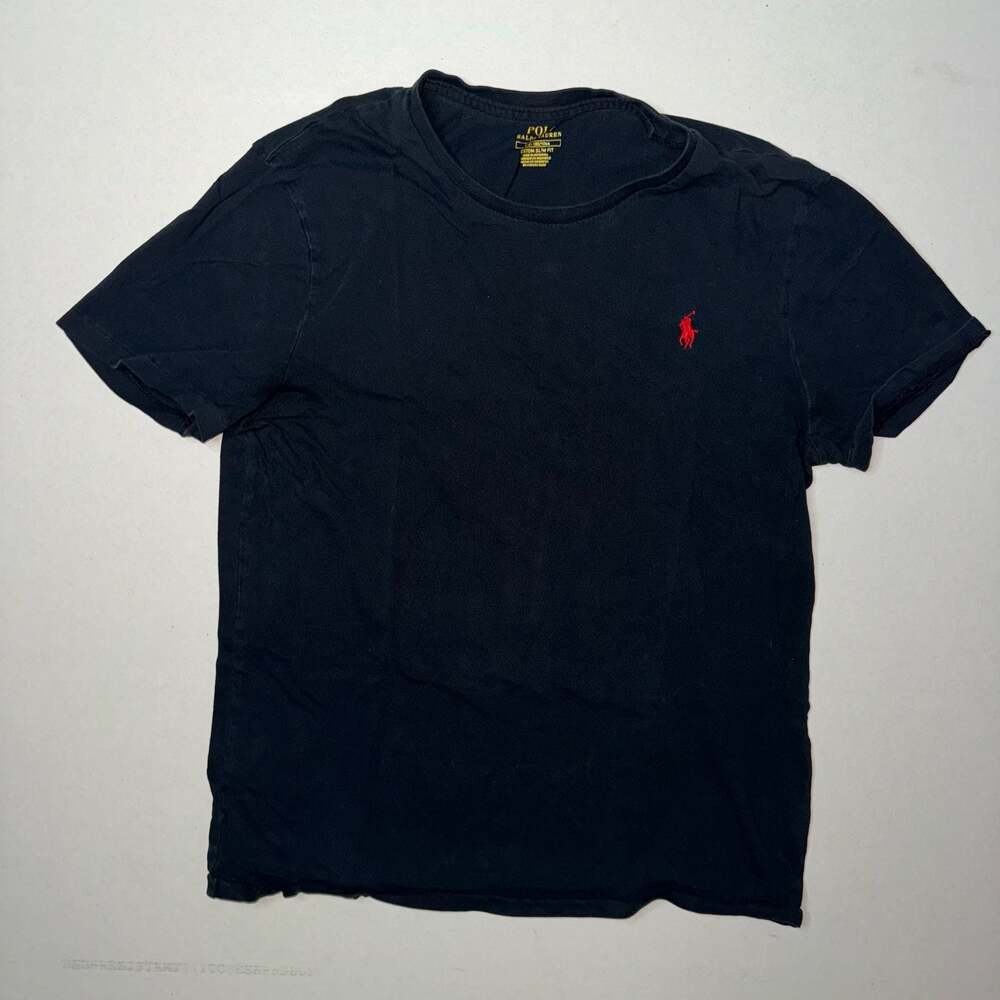 Polo Ralph Lauren Custom Slim Fit T-Shirt Black Size Large